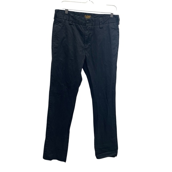 Civilianaire men’s cotton chinos Japanese denim black size 30 inseam 36 - Picture 1 of 8